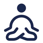 Meditation SVG Icon